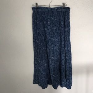 Hand painted skirt